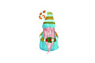 Gnome Holding Coffee Cup: Crafts & Designs Amp