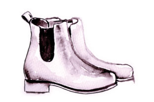 Small Heeled Watercolor Womans Shoes: Crafts & Beauty Amp