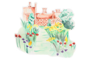 Watercolor Garden Crafts for Nature Amp Publishing